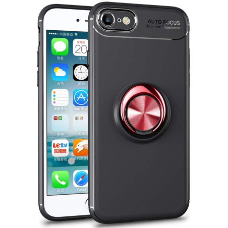  Coque Transparente pour iPhone SE 2020/ 8/ 7/ avec Anneau Rep iPhone Médoc