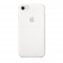 Coque En Silicone blanche pour iPhone 8