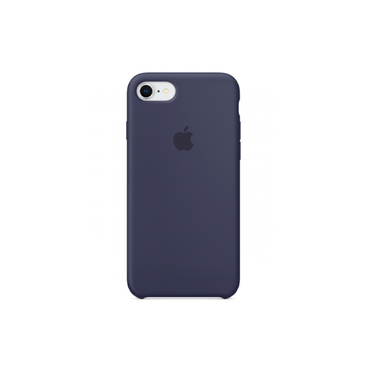 Coque En Silicone bleu pour iPhone 8