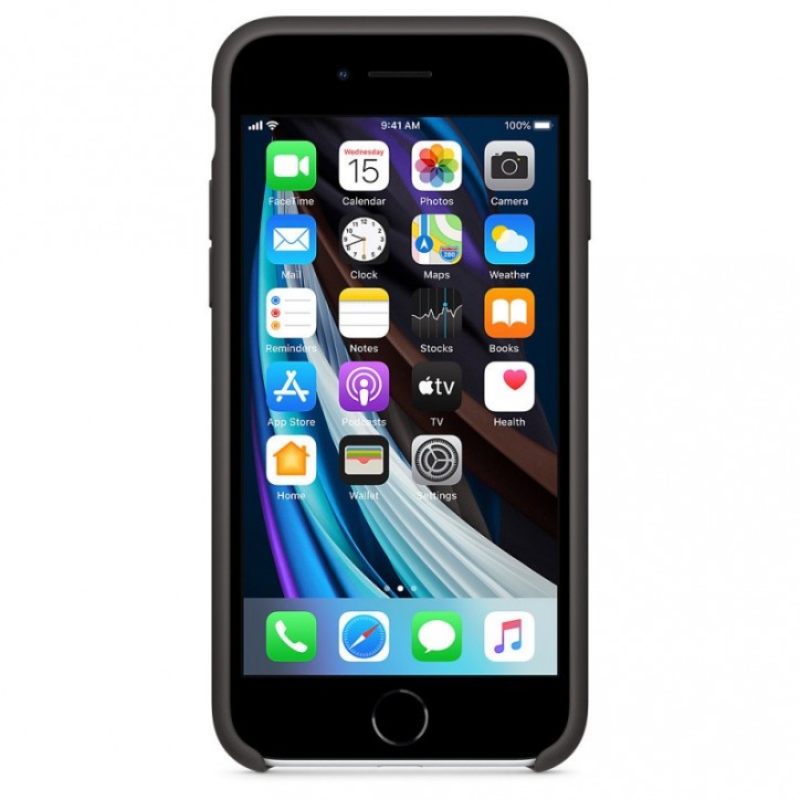 Coque En Silicone pour iPhone SE 2020