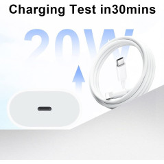  Chargeur Rapide USB C pour iPhone Rep iPhone Médoc