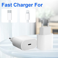  Chargeur Rapide USB C pour iPhone Rep iPhone Médoc