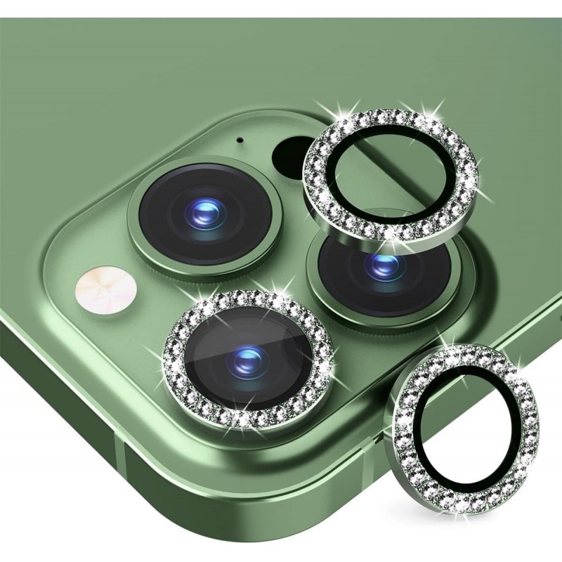 Verre protection d'appareil photo pr iPhone 13 Pro/13 Pro Max, nr mat
