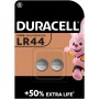 Duracell LR44 Pile bouton alcaline 1,5V, lot de 2 (76A / A76 / V13GA), pour jouets, calculatrices et appareils de mesure