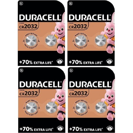 Duracell Cr 2032 Lithium X 2 piles