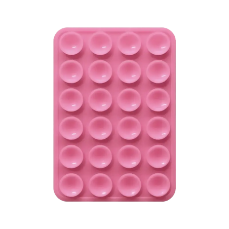 Support de Téléphone Portable en Silicone avec Adhésif 3M - Fixation Mains Libres pour Photos et Vidéos