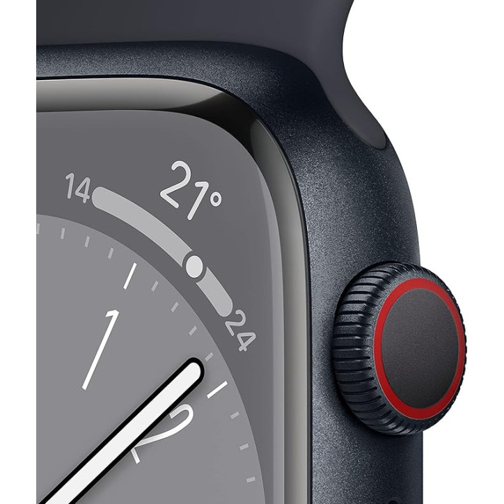 Apple Watch Series 8 45 mm GPS | Reconditionnée avec Écran et Batterie Neufs Apple Watch Series 8 45 mm GPS | Reconditionnée avec Écran et Batterie Neufs