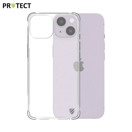 Coque Silicone Renforcée PROTECT pour Apple iPhone 14 Transparent