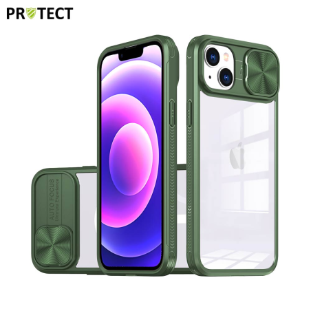 Coque de Protection IE027 PROTECT iPhone 13 / 14 / 16e Vert Foncé