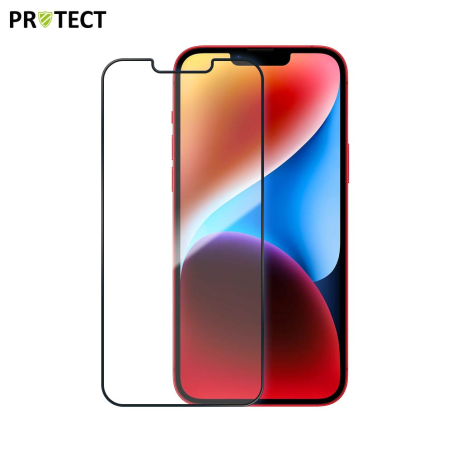 Pack Verre Trempé Intégral Apple iPhone 13 Pro/13/14/16e x10 Noir