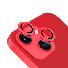Protection Lentille Apple iPhone 14/iPhone 14 Plus 5 Rouge