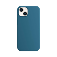 Coque Silicone Compatible pour Apple iPhone 13 Bleu Clair