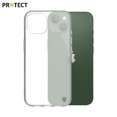 Coque Silicone PROTECT pour Apple iPhone 13 Transparent