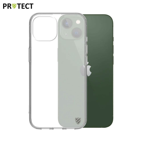 Coque Silicone PROTECT pour Apple iPhone 13 Transparent