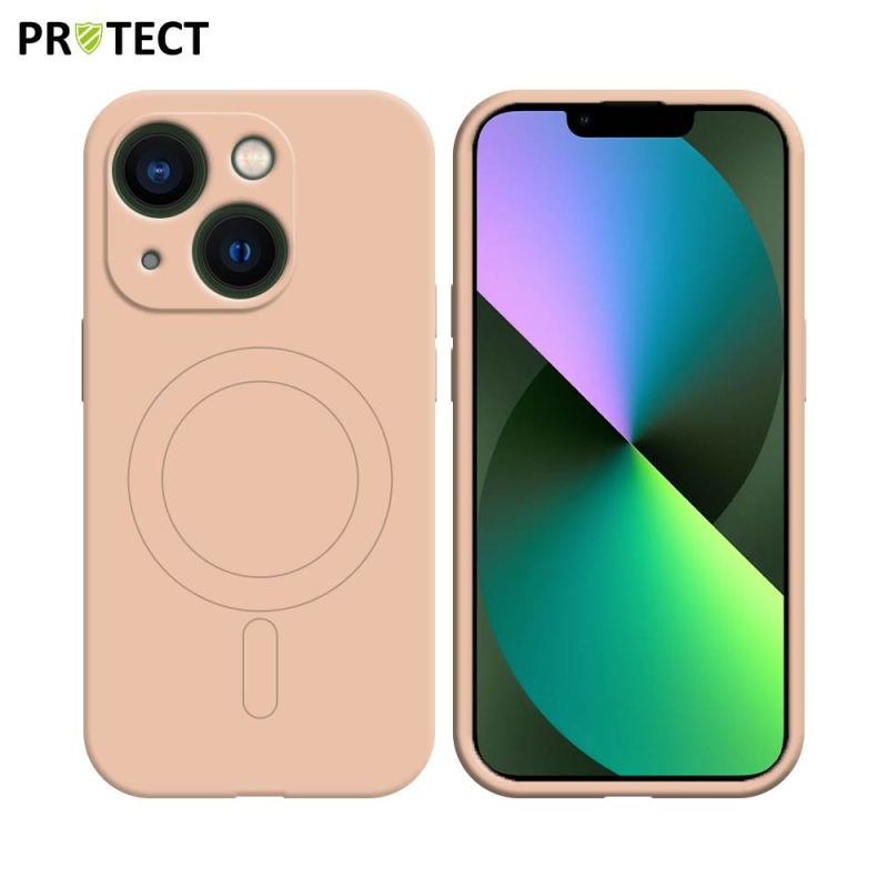 Coque de Protection IZ001 PROTECT pour Apple iPhone 13 MagSafe Rose