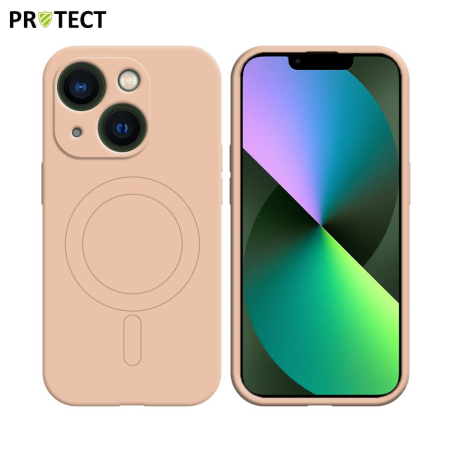 Coque de Protection IZ001 PROTECT pour Apple iPhone 13 MagSafe Rose
