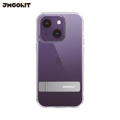 Coque de Protection Metal Bracket JMGOKIT pour Apple iPhone 13 Transparent