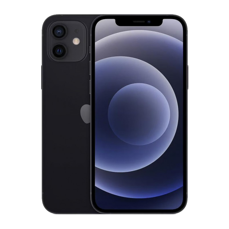 iPhone 12 64 Go Noir - Grade AB Rep iPhone Médoc